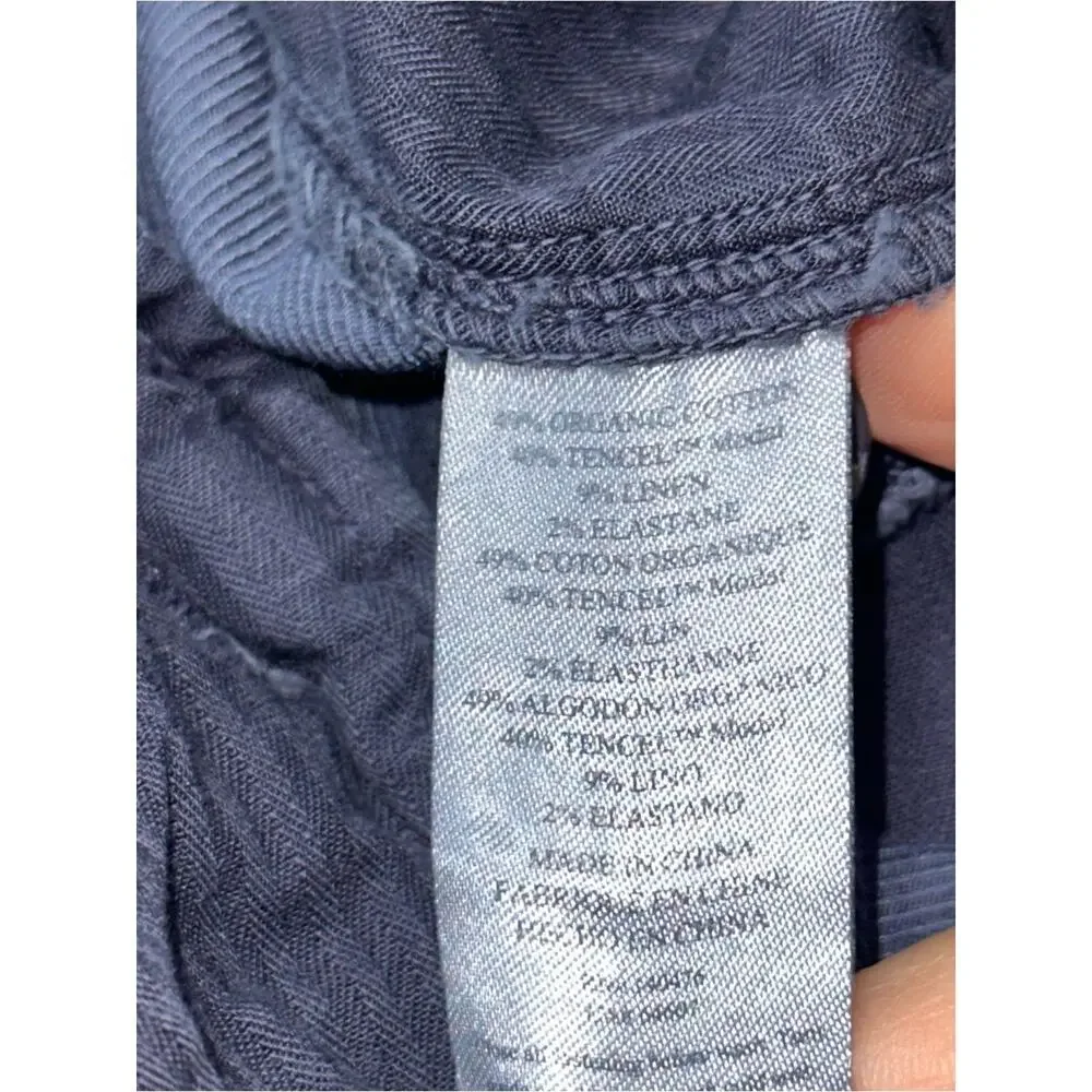 Faherty Men’s Size S Navy Blue Nights  Flat Front Essential Drawstring 6” Shorts